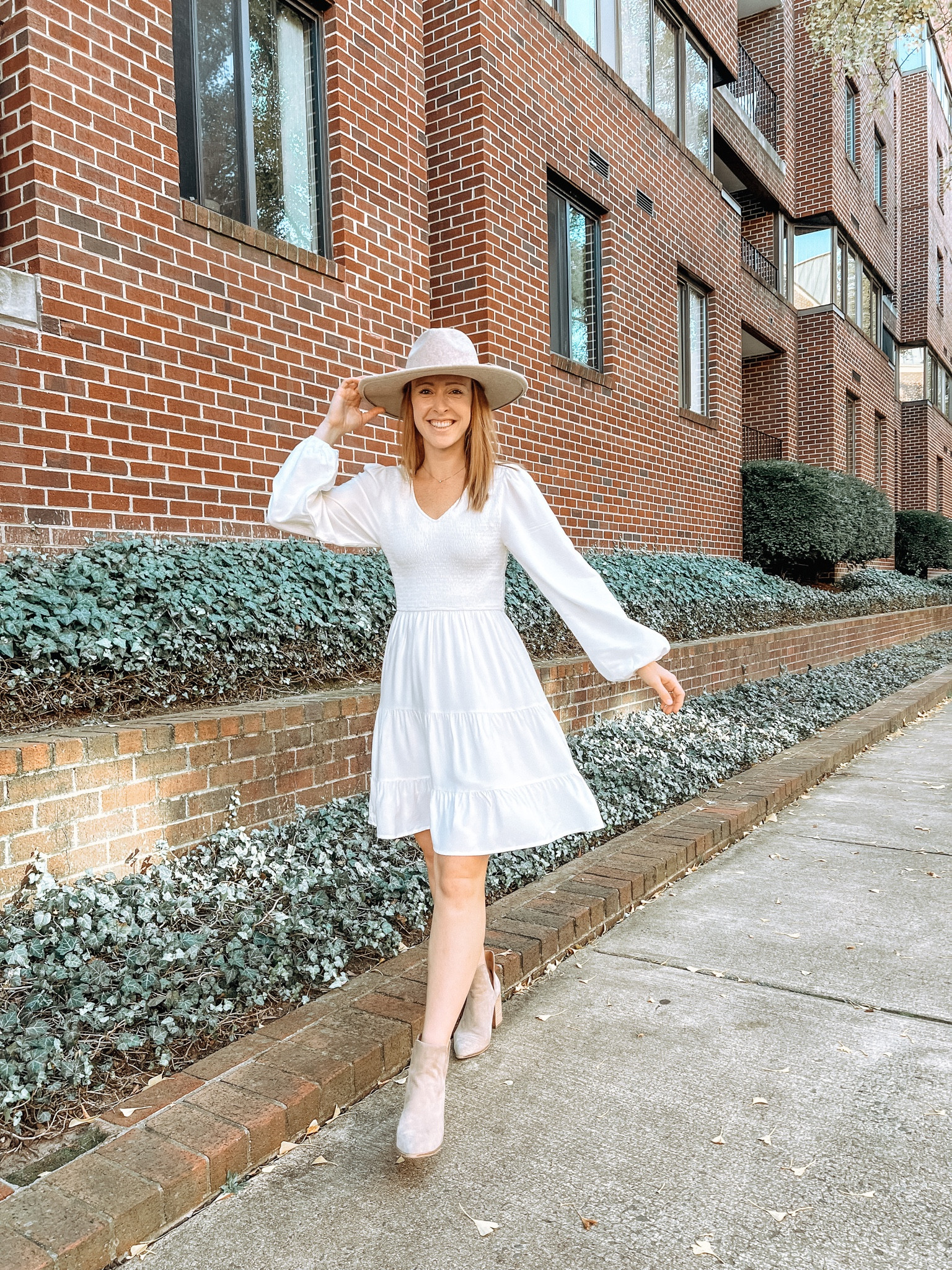 Little white dress // wearing a small

#LTKunder50 #LTKwedding #LTKunder100