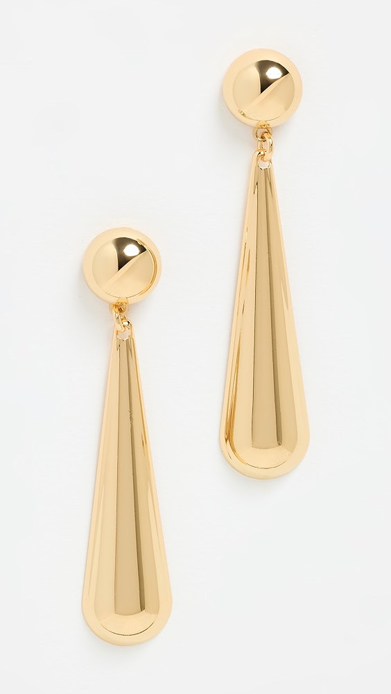 SHASHI Linnea Gold Earrings | Shopbop | Shopbop
