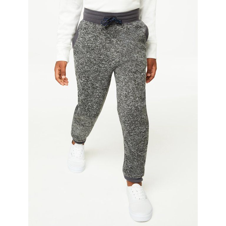 Free Assembly Boys Cozy Fleece Jogger Pant, Sizes 4-18 | Walmart (US)