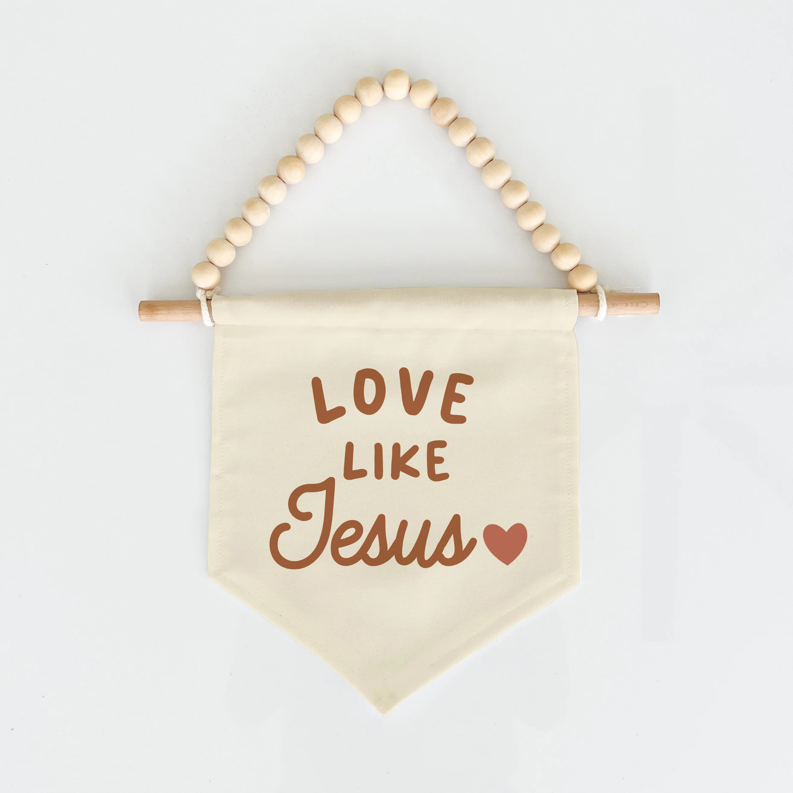 Love Like Jesus Hang Sign | Hunny Prints