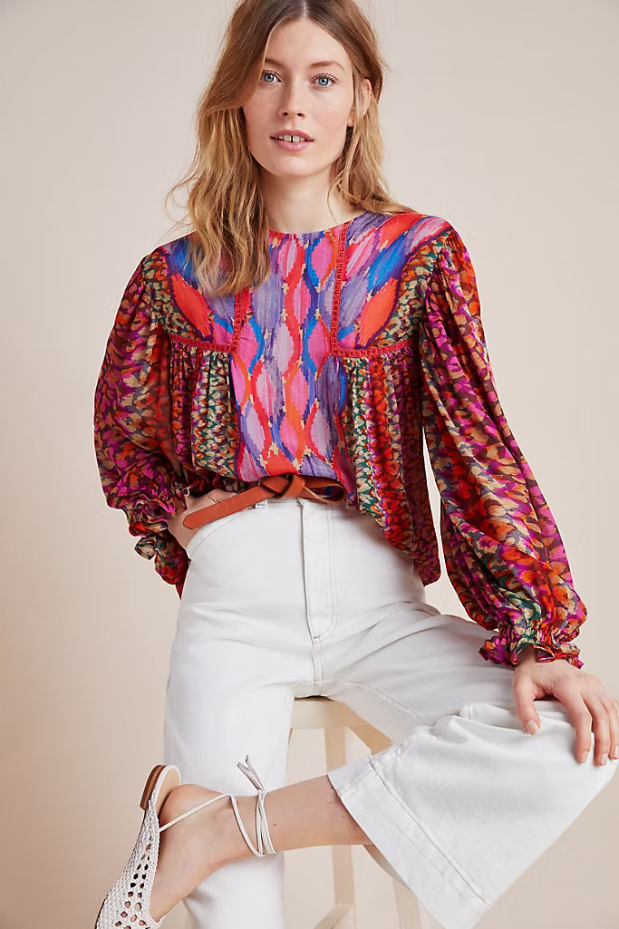 Miranda Peasant Blouse | Anthropologie (US)