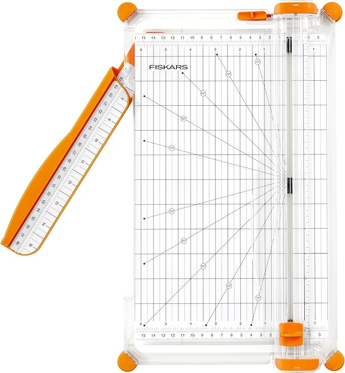 Fiskars Precision Paper Trimmer - Easy, Safe and Accurate for Crafts, Gifts, Cards and More - Alw... | Amazon (US)