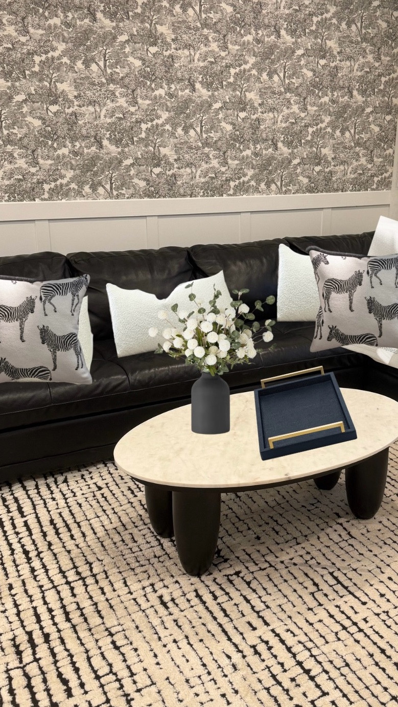 Just placed an order to finish this space - I feel that since the couch is leather it needed  some extra sprucing. The budget was about zero so Amazon it is- budget friendly expensive looking finds. 

#LTKdayinmylife #LTKCyberWeek #LTKHome