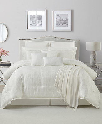 Sunham Wave Jacquard Comforter Sets, Exclusively at Macy's - Macy's | Macy's