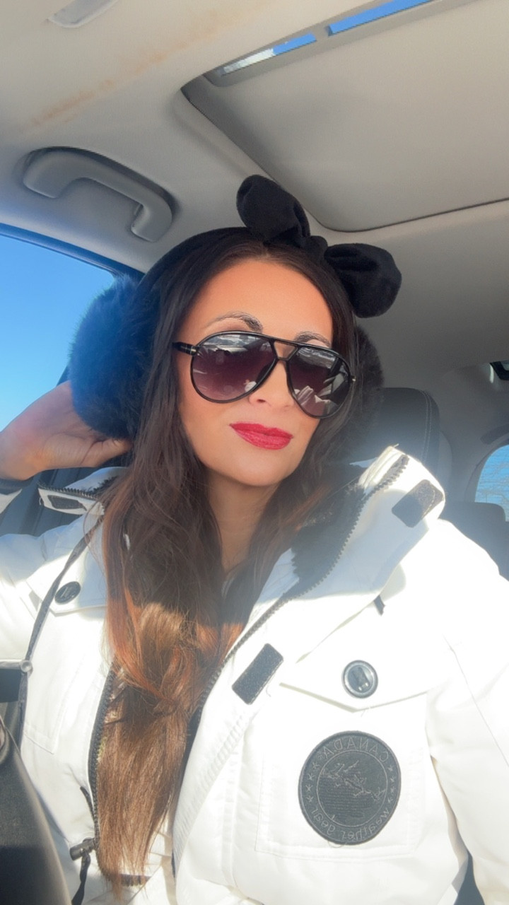 A bold color on my lips really brightens my whole face 😍 Always get compliments on these adorable earmuffs 🖤 Coat is out of stock linked a similar by the same brand. Canada gear really keeps you warm ❤️‍🔥

#LTKSeasonal #LTKBeauty #LTKootd