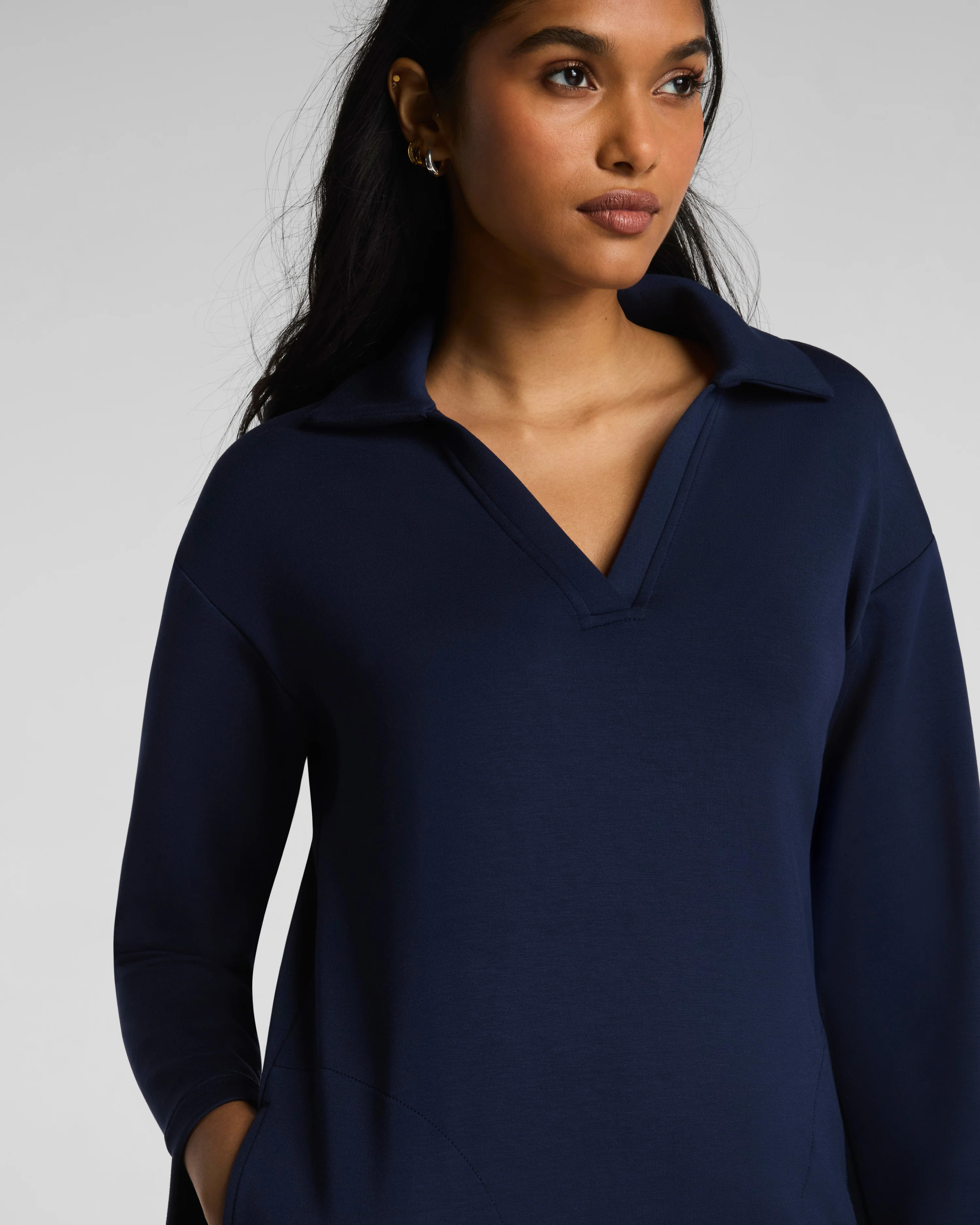 Polo Long Sleeve Dress | Spanx
