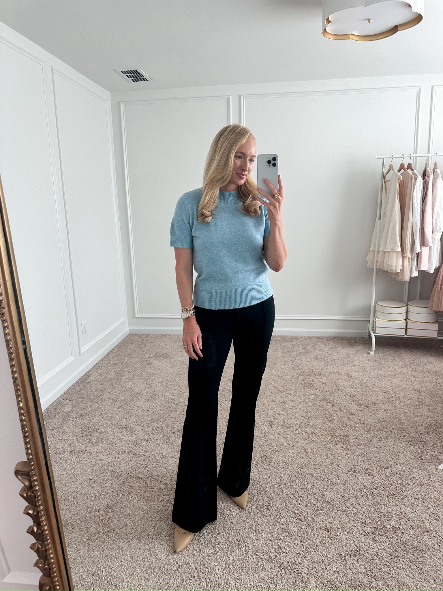 Pretty classic workwear look! Wearing size small in the beautiful Avara sweater. Use my code Amandaj15 for 15% off my sweater. Transitional outfits // fall outfits // workwear // work outfits // shopavara 

#LTKStyleTip #LTKWorkwear #LTKSeasonal