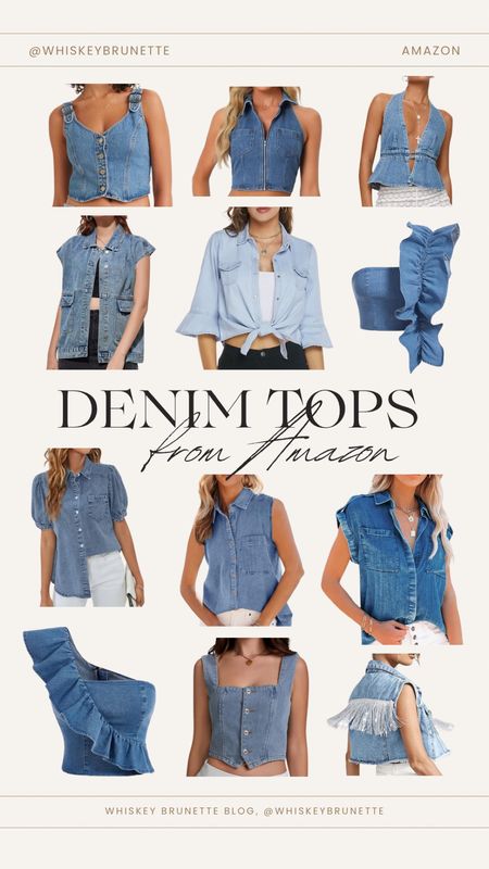The cutest, trendy denim tops from Amazon! Perfect for a country concert.

Amazon Top | Jean Vest | Jean Top | Denim Top | Denim Vest

#LTKFindsUnder100 #LTKFindsUnder50 #LTKStyleTip