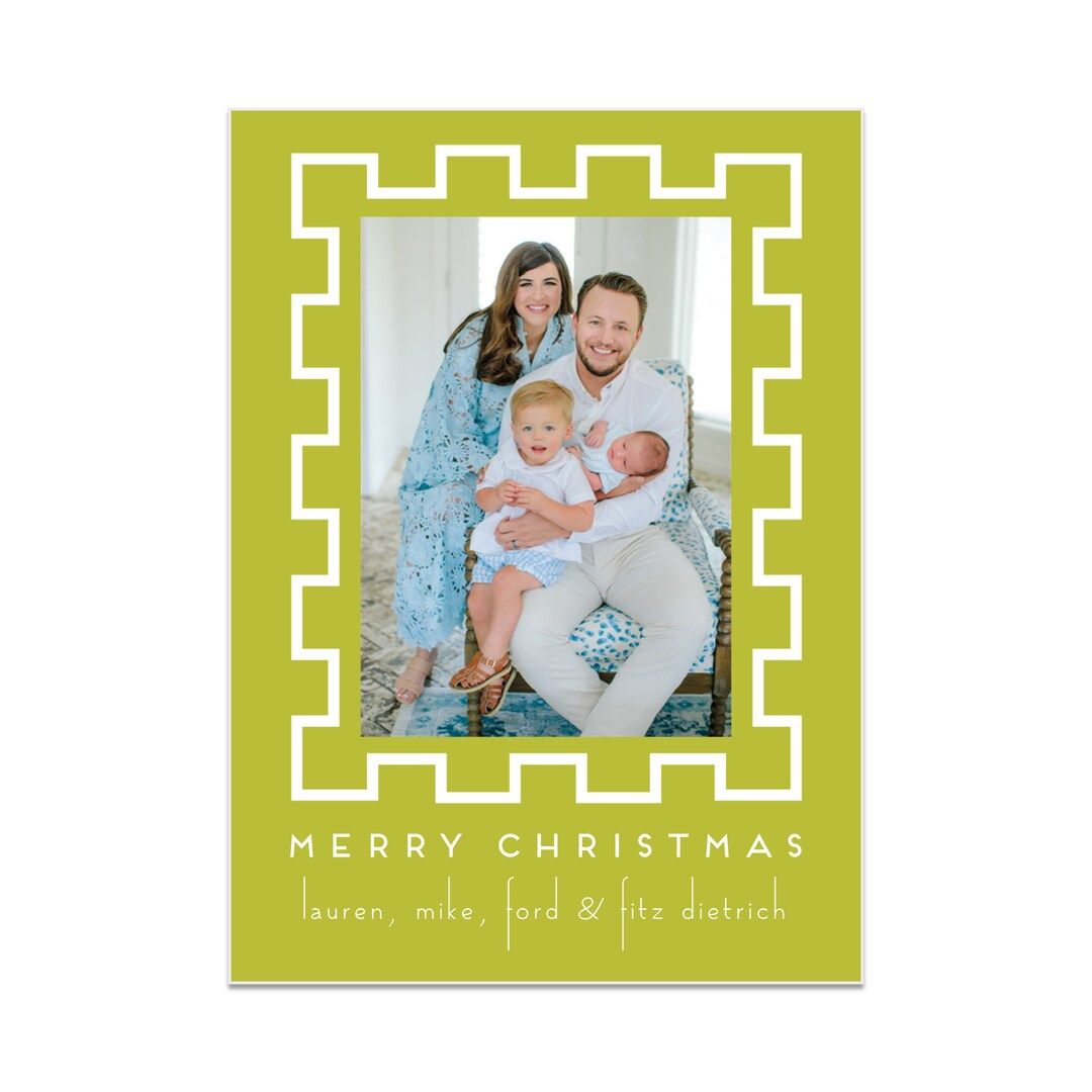Christmas Card - Fretwork | Etsy (US)