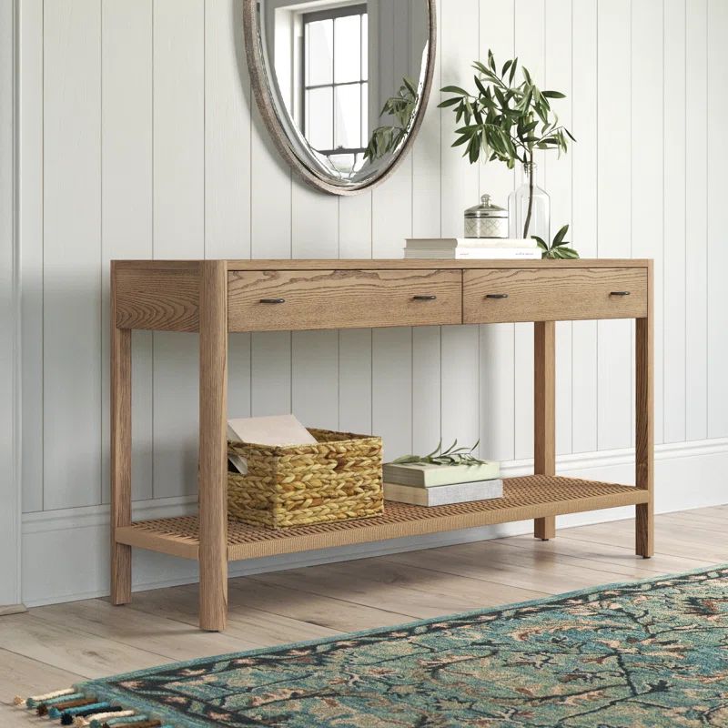 Deirdre 55'' Solid Wood Console Table | Wayfair North America