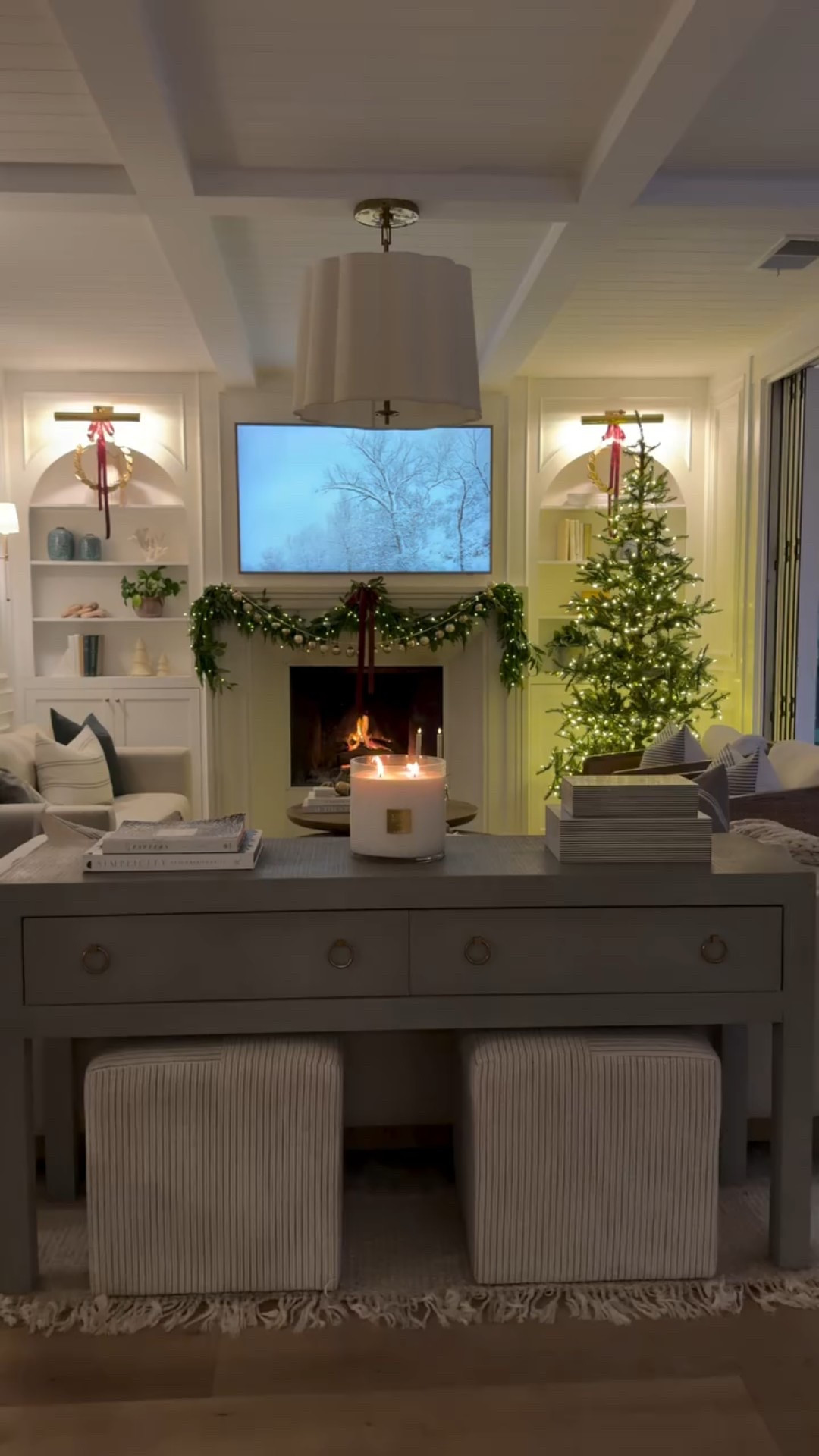 Comment LINKS to shop our home… I’m sorry but this candle is my fave purchase of 2025! Didn’t light it for months because it smelled up my home just by being there… and when I lit it, I immediately ordered another one! Talk about ambiance. In love!

#LTKHoliday #LTKSeasonal #LTKHome