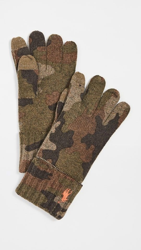 Polo Ralph Lauren Camo Touch Gloves | SHOPBOP | Shopbop