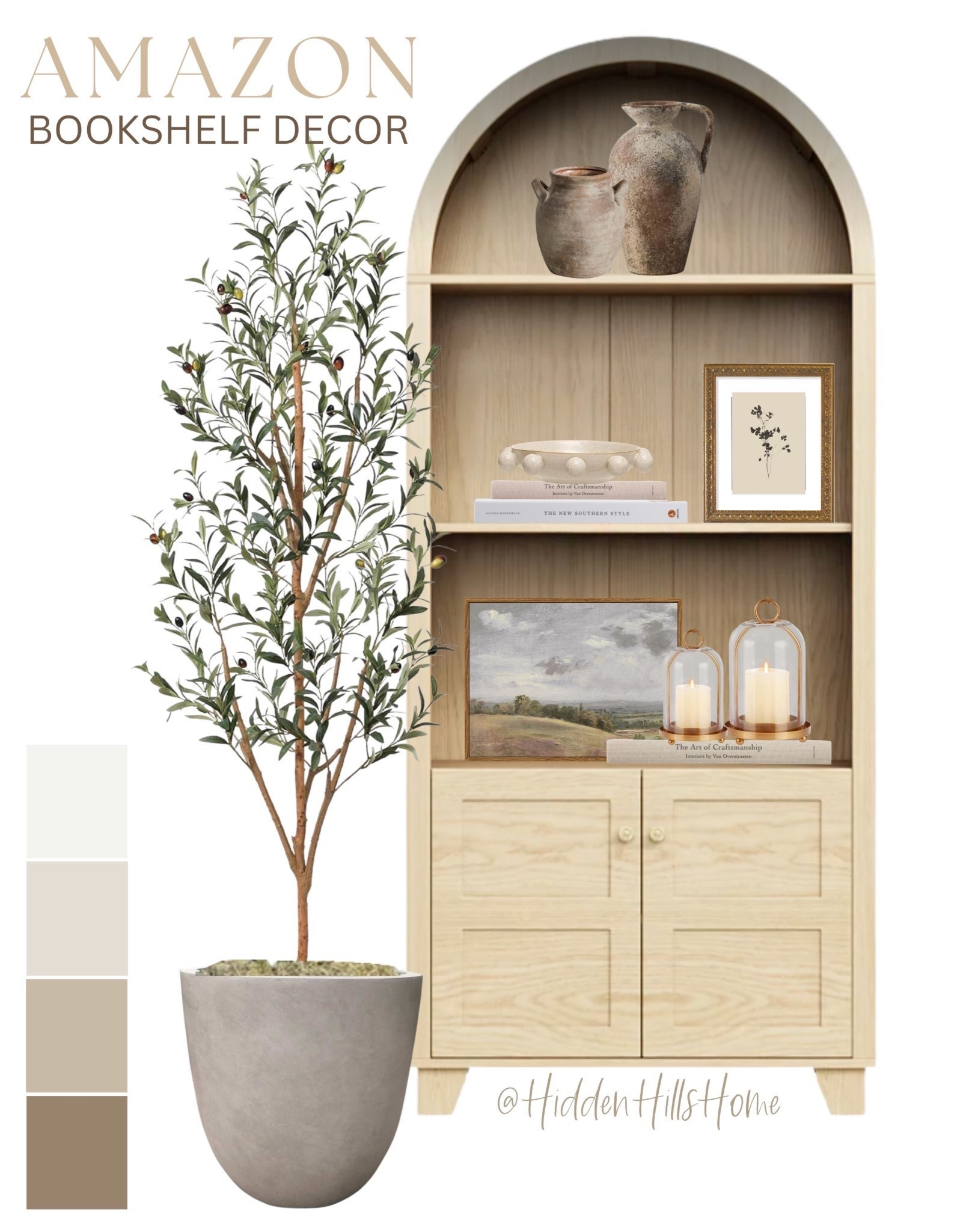 Amazon home decor, Amazon bookshelf, Amazon decor ideas, affordable home finds, Amazon arched bookcase, Amazon olive tree, budget finds #Amazon

#LTKSaleAlert #LTKHome #LTKSeasonal