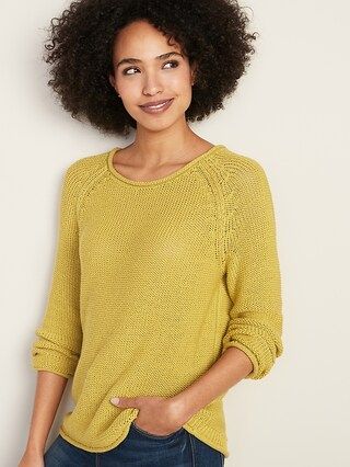 Relaxed Boat-Neck Sweater for Women | Old Navy (US)