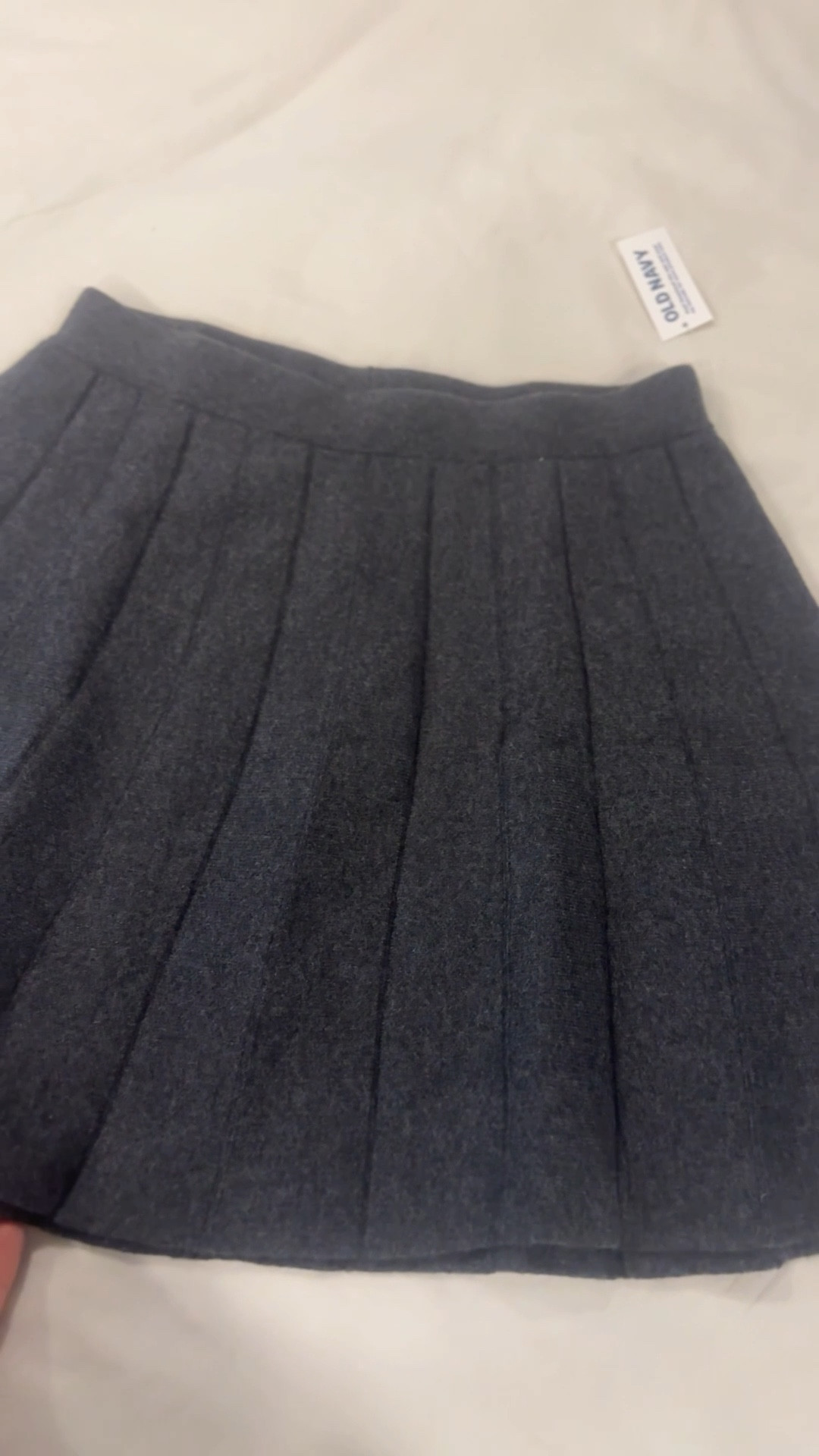knit pleated skirt from Old Navyy