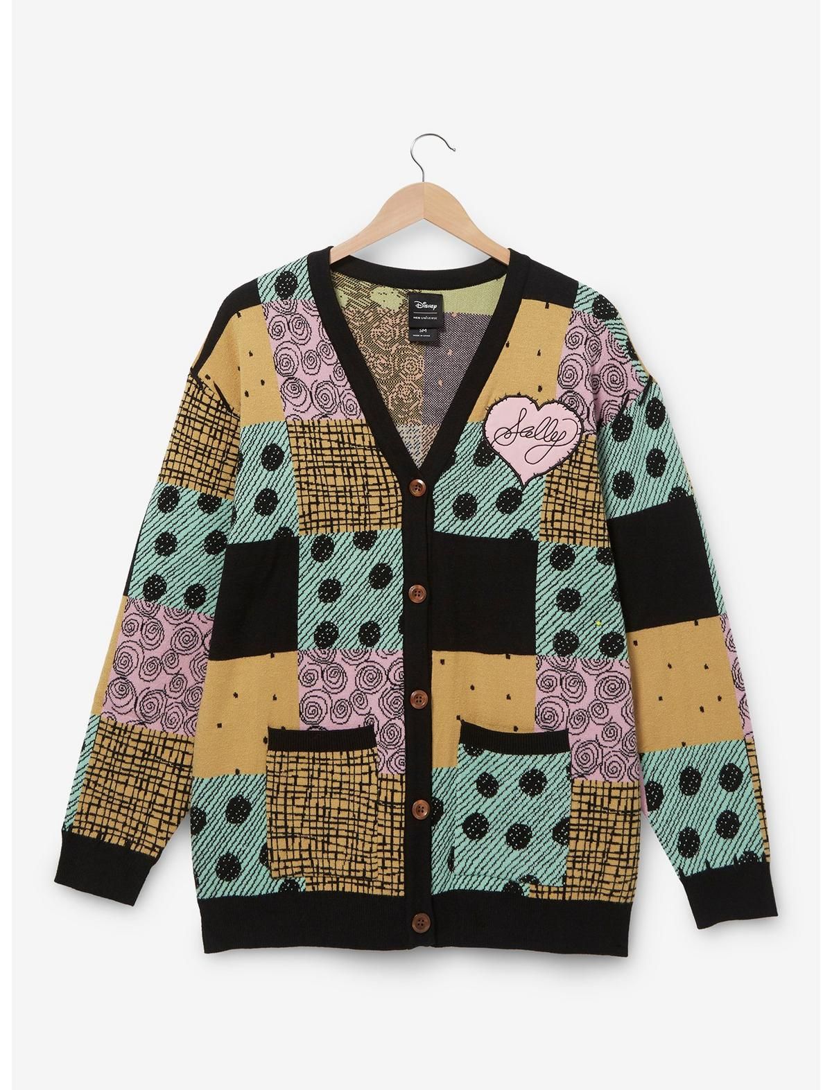 Her Universe Disney The Nightmare Before Christmas Sally Patchwork Women's Plus Size Cardigan - B... | BoxLunch