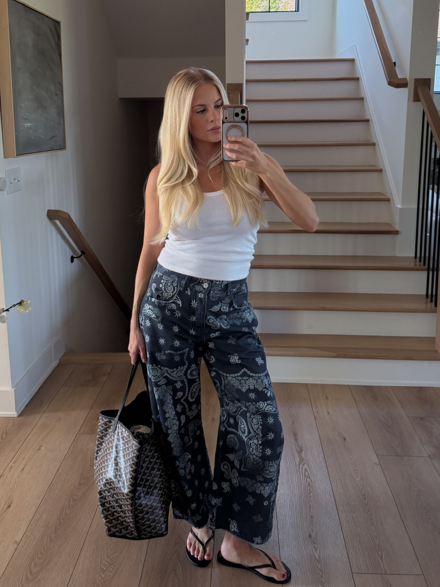 SIZE: med in tank, 29 in jeans (sized up for pp), shoes run tts! #kathleenpost

Summer outfit Inspo, postpartum outfit, newborn phase

#LTKootd #LTKmomlife