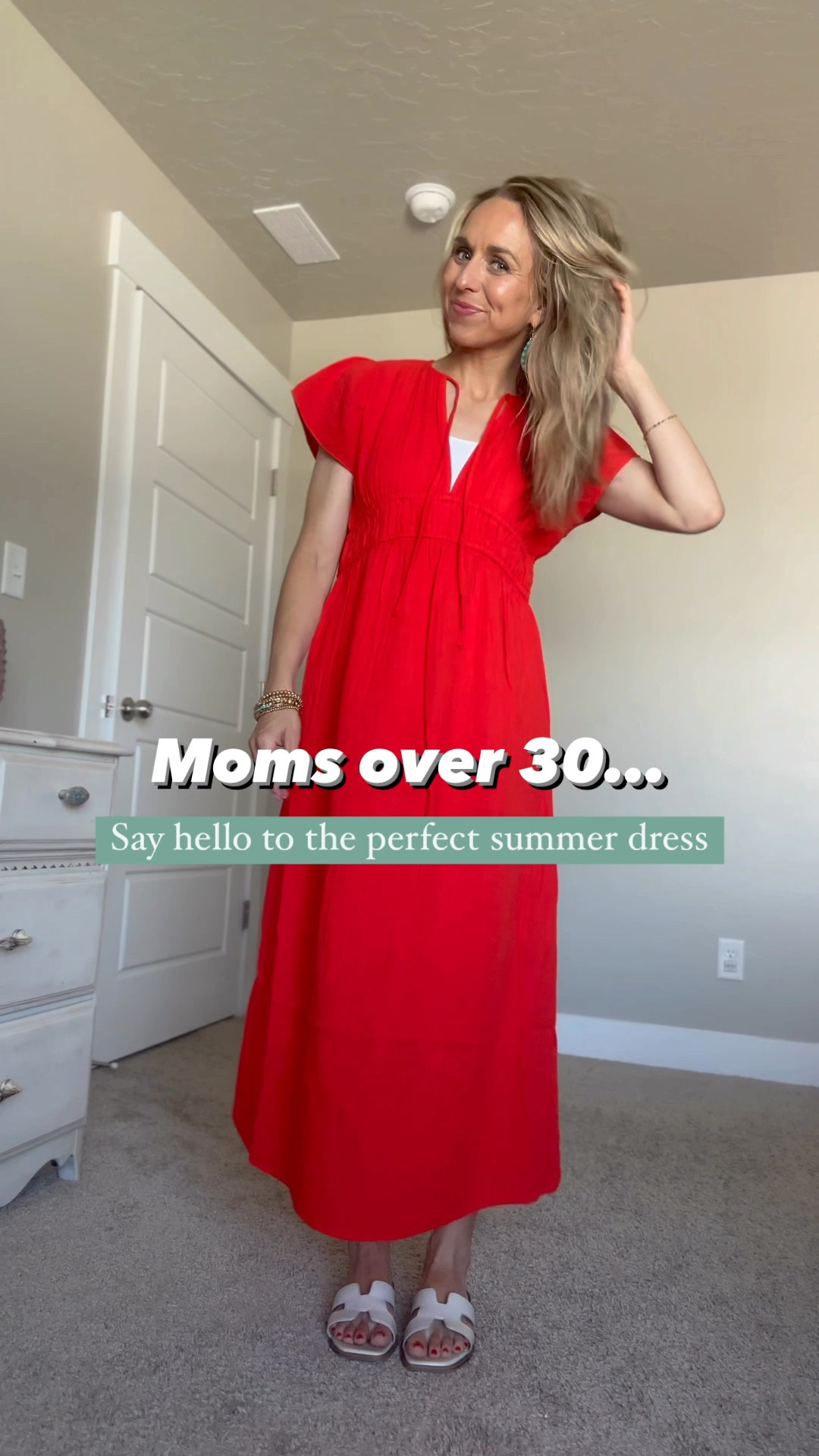 Obsessed with this light and breezy summer dress!

True to size and perfect 

#LTKSeasonal #LTKFindsUnder50 #LTKStyleTip