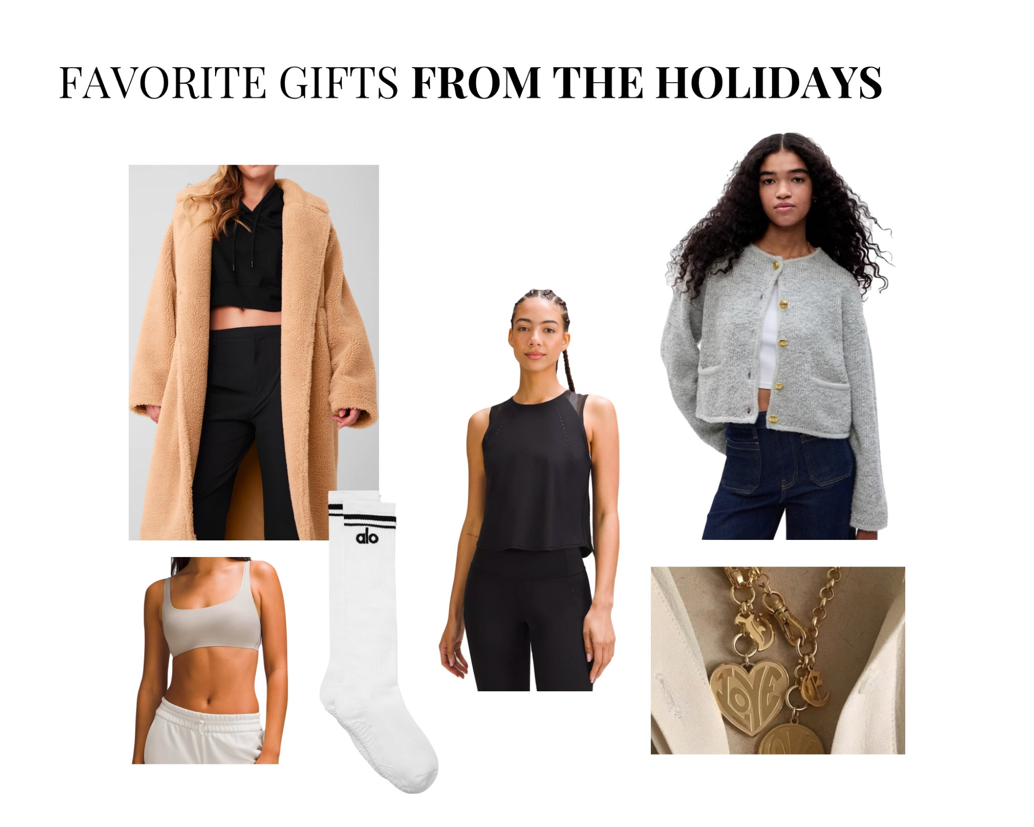 Favorite gifts 

#giftsforher #lululemon #aloyoga

#LTKfitness #LTKGiftGuide