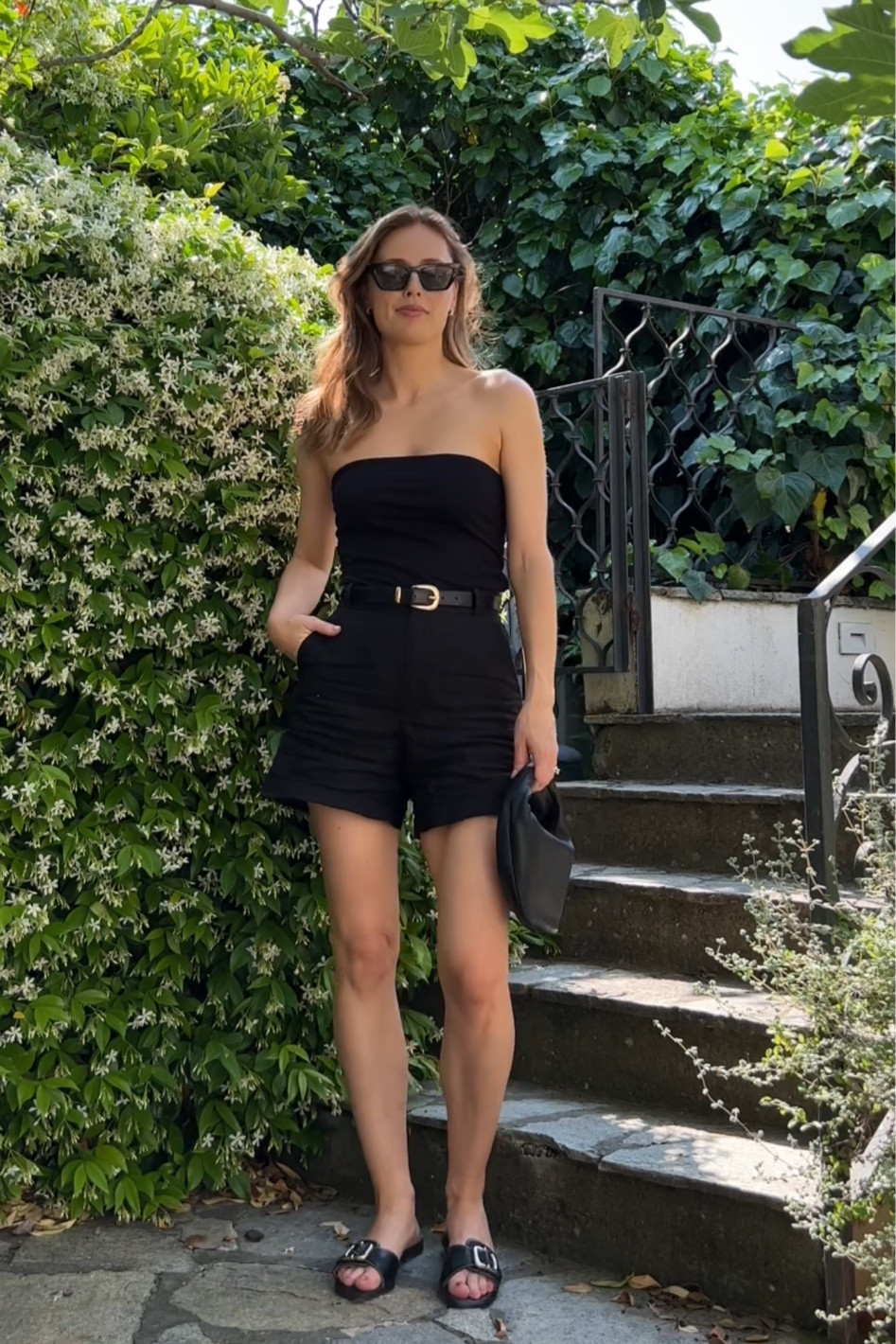 All black casual vacay outfit 

#LTKeurope