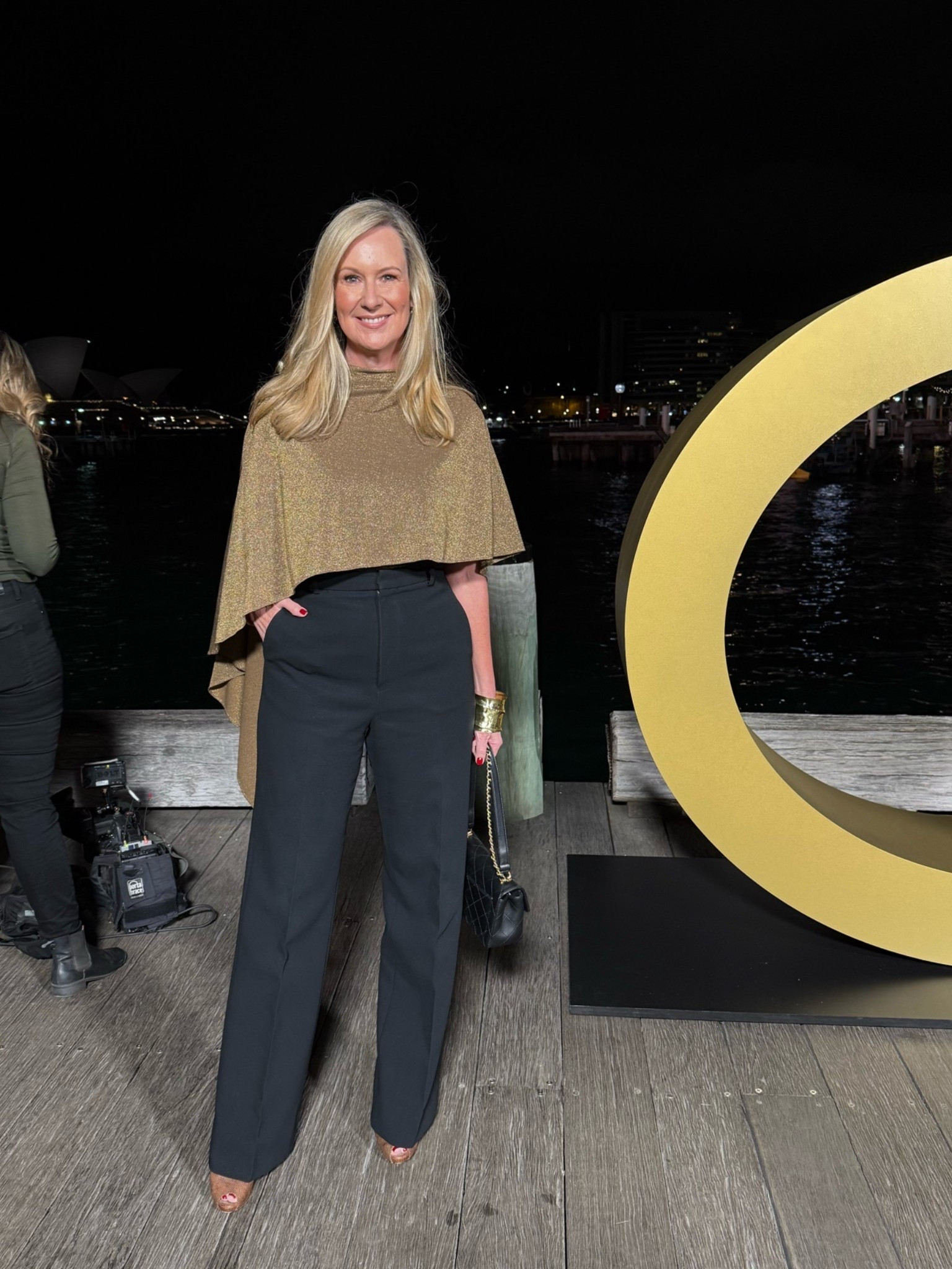 Starting AFW with a Carla Zampatti parade! Wearing gold vintage Bally peep toe pumps (because 2026 is the new 2006!)

#LTKaustralia #LTKautumn #LTKover50style