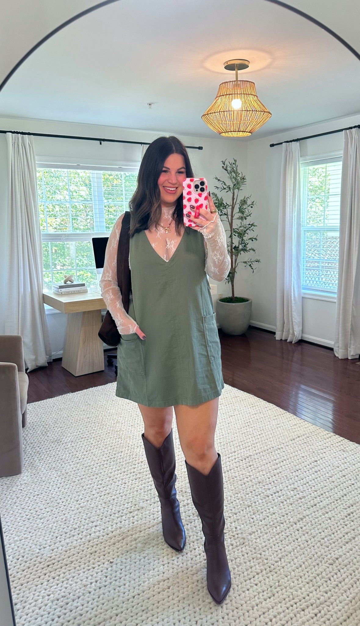Recreating pinterest outfits as a size 12/14! How did I dooo? 

Sweat pants set from beginning : top - large
Pants - large tall 
Lace top - xl
White tank - xl
Green dress - large 
Boots - 10 wide calf *these are the Annika boots from Dolce Vita they are from last year, found some similar options 



#LTKStyleTip #LTKMidsize #LTKSeasonal