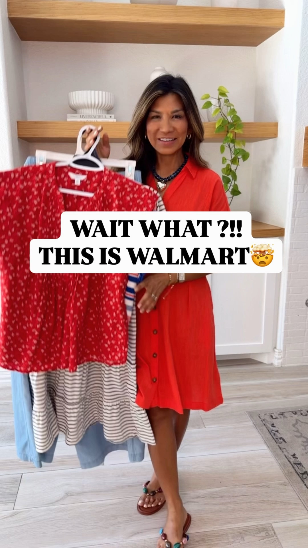 I’m 5’2” 118#ish for reference 
Dresses in size XS tts.
Cream shorts in size small.
Pants with front tie in XS(long on me)-I’m wearing 3” wedges. 
Cream jeans size 2 tts.
All tops in XS except white tee in small.
Sandals tts.
Spring finds, summer finds, over 50 style, midlife fashion, petite fashion,midlife women, affordable fashion, fashion over40

#LTKOver40 #LTKPetite #LTKmomlife
