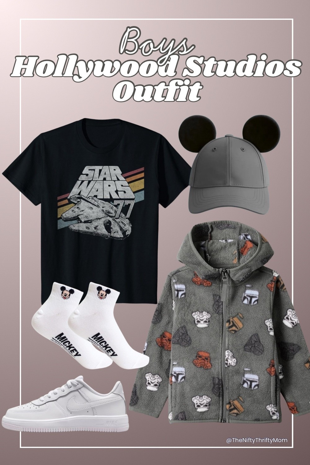 Boys Disney Hollywood Studios Star Wars Outfit idea 

boys Disney outfit, Hollywood Studios outfit, Star Wars kids outfit, boys Star Wars shirt, Star Wars hoodie kids, Galaxy’s Edge outfit, Disney World boys outfit, Mickey Mouse socks, Mickey ear hat, boys Disney style, theme park outfit kids, Disney vacation outfit, comfortable Disney outfit, Star Wars fan outfit, boys casual Disney look

#LTKootd #LTKTravel #LTKKids