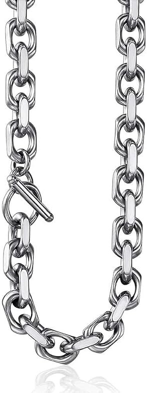 Trendsmax Stainless Steel Necklace Cable Rolo Link Chain Necklace for Mens Womens Stainless Steel... | Amazon (US)