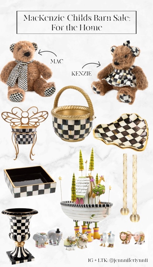 MacKenzie-Childs is having their annual Barn sale! So many great pieces are on sale. MacKenzie-Childs are the pieces that you can use from season to season, pass down to future generations + are part of making memories with your people! 