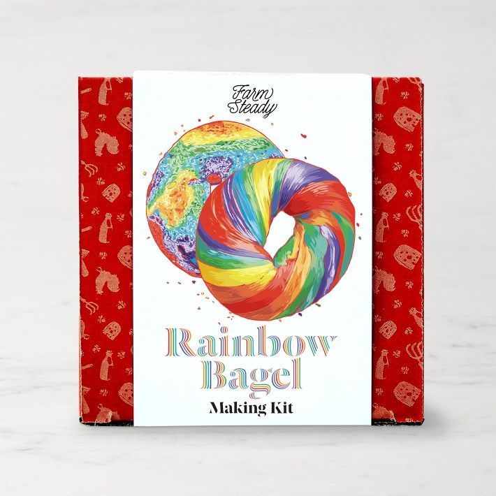 DIY Rainbow Bagel Making Kit | Williams-Sonoma