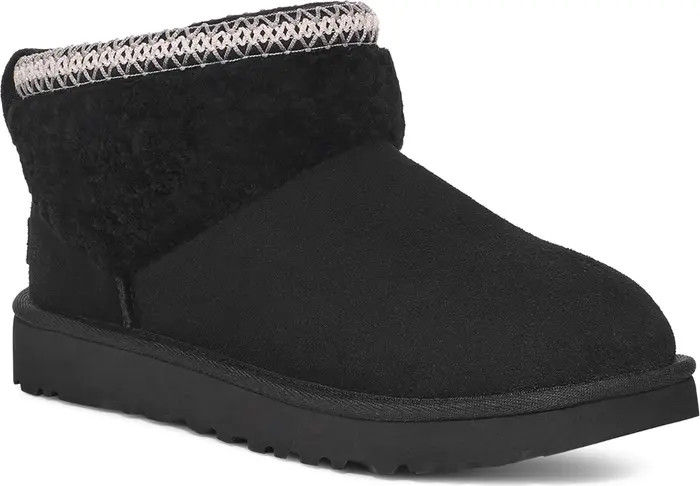 Classic Ultra Mini Max Curly Shearling Boot (Women) | Nordstrom