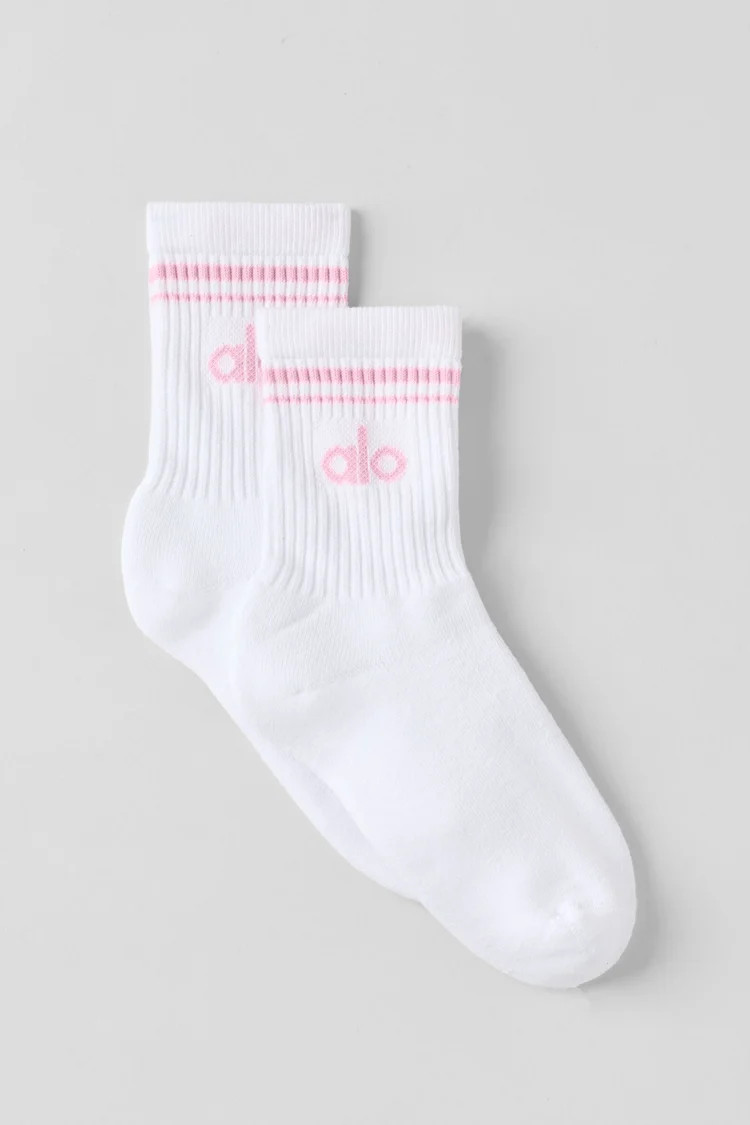Unisex Half-Crew Throwback Sock | Alo Yoga