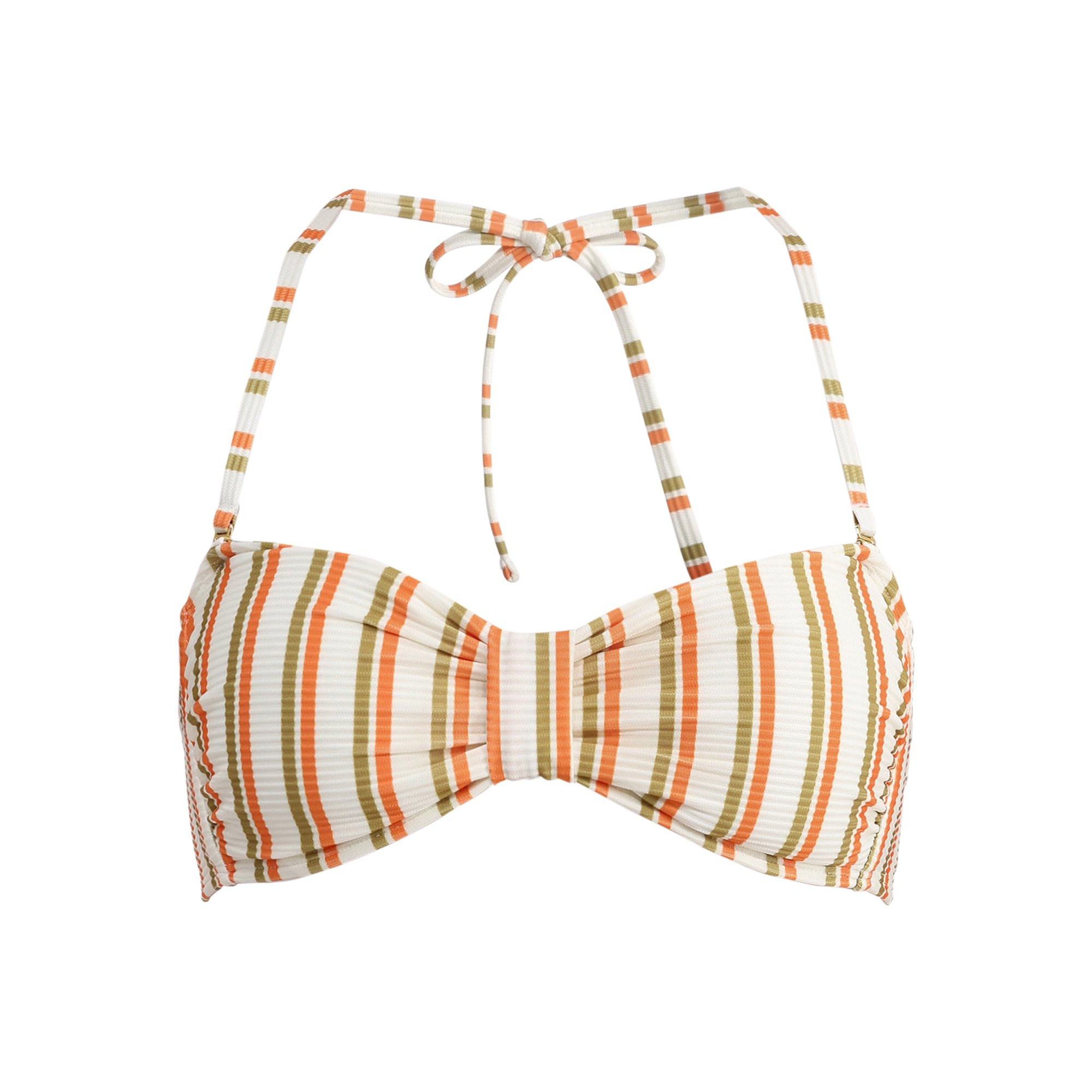 No Boundaries Women's Horizon Hues Cinched Bandeau Bikini Top, Sizes XXS - XXL - Walmart.com | Walmart (US)