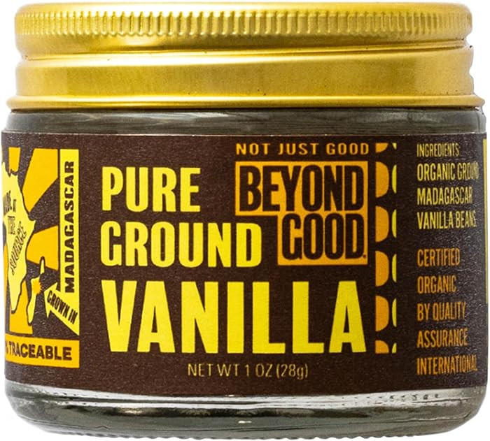 Organic Pure Ground Vanilla Powder | Pure Madagascar Grade A for Bakers, Chefs, Ice Cream Makers,... | Amazon (US)