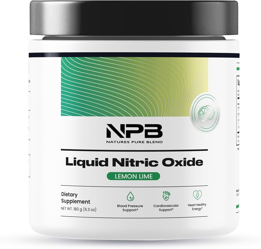 Nature's Pure Blend Liquid Nitric Oxide Blood Pressure Support Drink - Blood Circulation/Heart He... | Amazon (US)