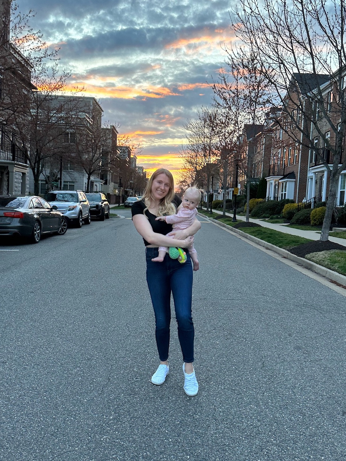Just two besties walking down the street💕 I love my little pigtail girl!!

Such a signature look for both of us: her in pink, mama in a simple top w/ jeans!! Comfy, cute, & easy!

#LTKSeasonal #LTKbaby #LTKfamily