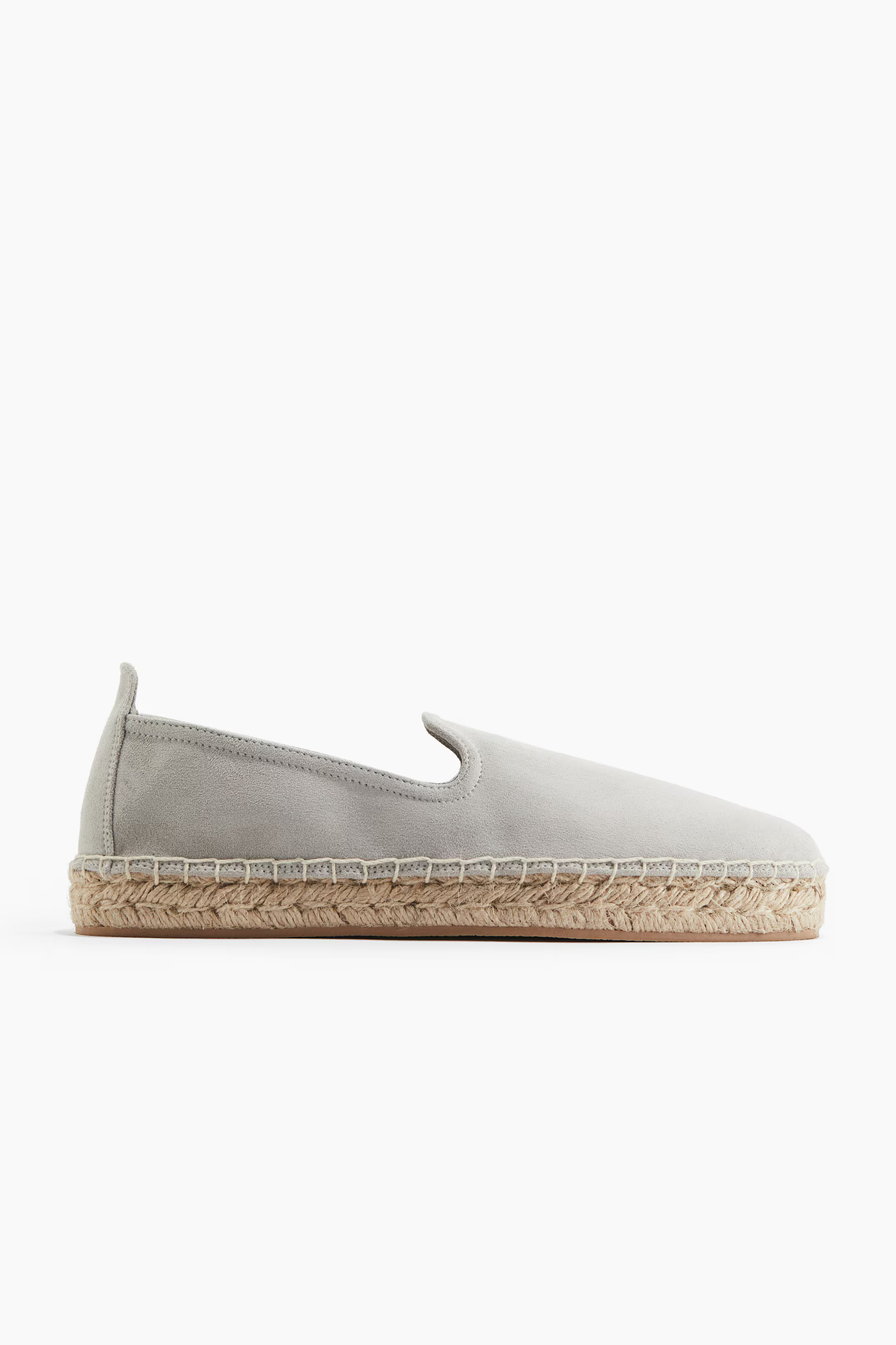 Canvas Espadrilles - Light gray - Men | H&M US | H&M (US + CA)