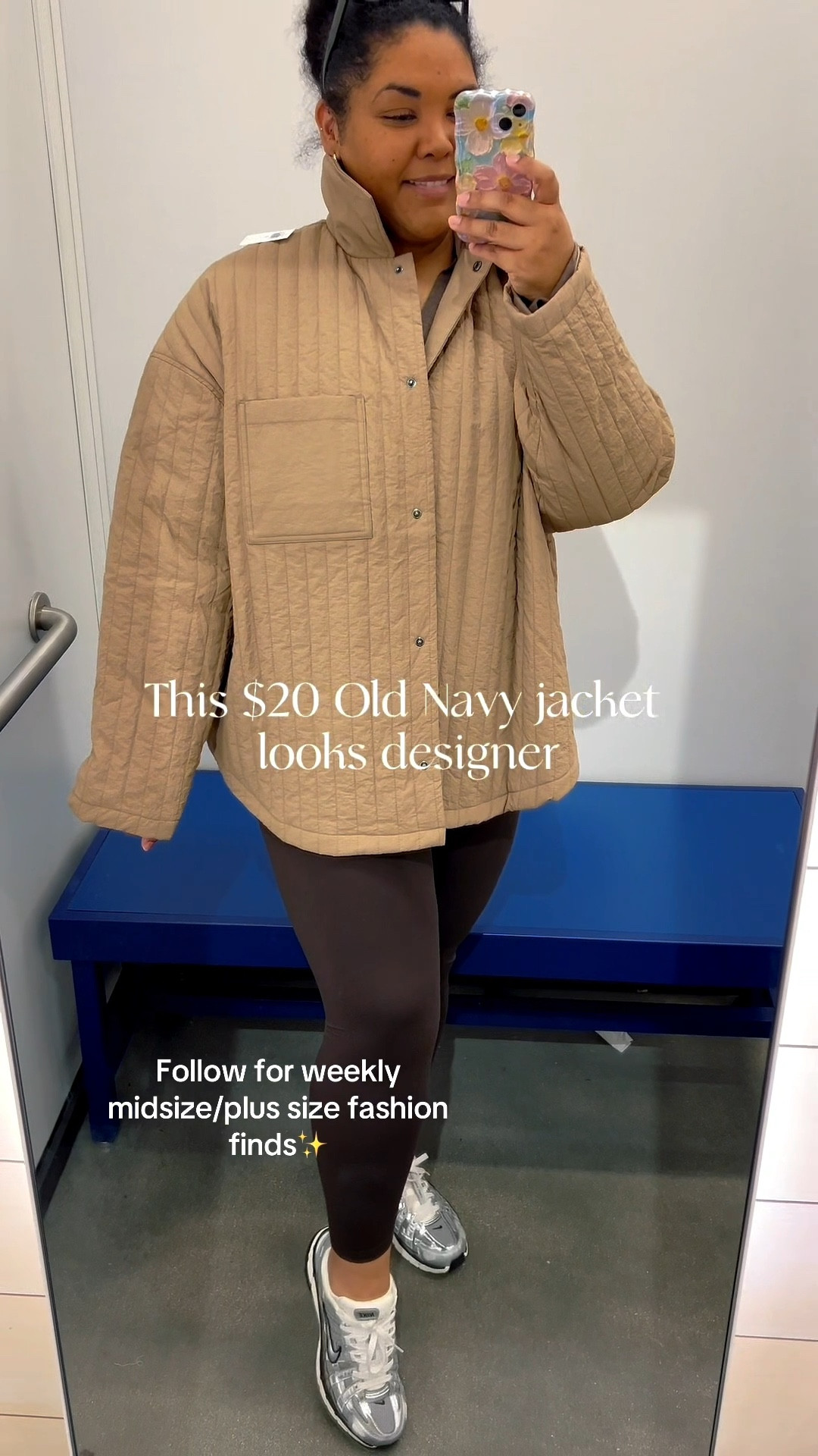 This jacket looks designer but it’s Old Navy + 60% off right now 👀✨
I’m wearing an XXL in the color Salt Marsh and it has that elevated, luxury outerwear feel without the luxury price tag.

It’s only $20 for the Holiday Deals Rush (!!) and gives major high-end quilted coat energy — structured, flattering, and perfect for everyday mom life, errands, school drop-off, or casual winter outfits.

These are selling fast, so if you’ve been wanting a neutral jacket that looks expensive but isn’t… this is the one 🤍
Linked here before sizes/colors go 👇

#oldnavyfinds #ltkunder50 #ltkholiday #affordablefashion #momswithstyle #capsulewardrobe #winterlayers #budgetfriendlyfashion #neutralstyle #everydayoutfits #quiltedjacket #winteroutfit

#LTKActive #LTKSaleAlert #LTKFindsUnder50

#LTKFindsUnder50 #LTKSaleAlert #LTKActive
