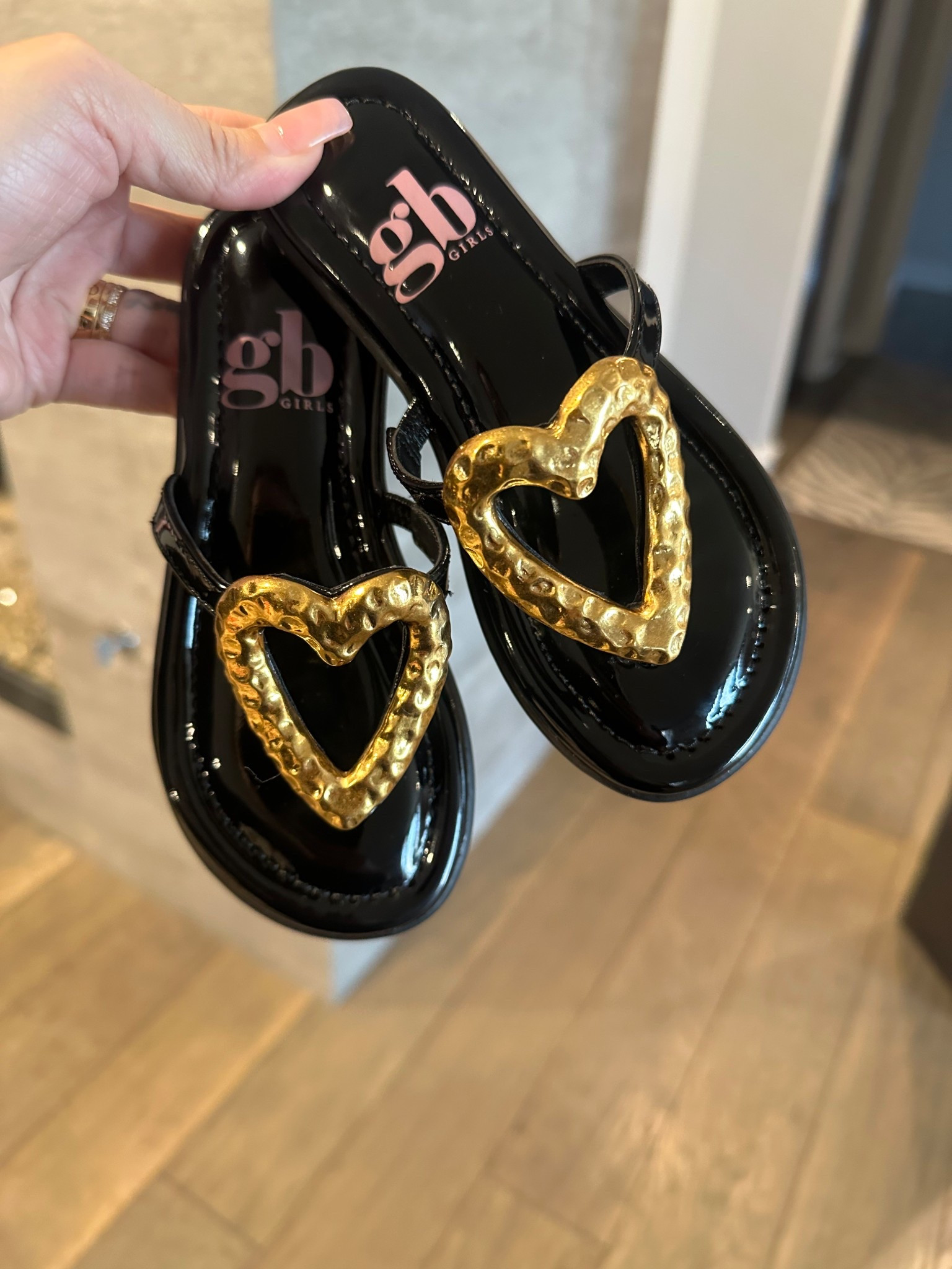 Cutest little girls flip flops! TTS! 

#LTKStyleTip #LTKKids #LTKGiftGuide
