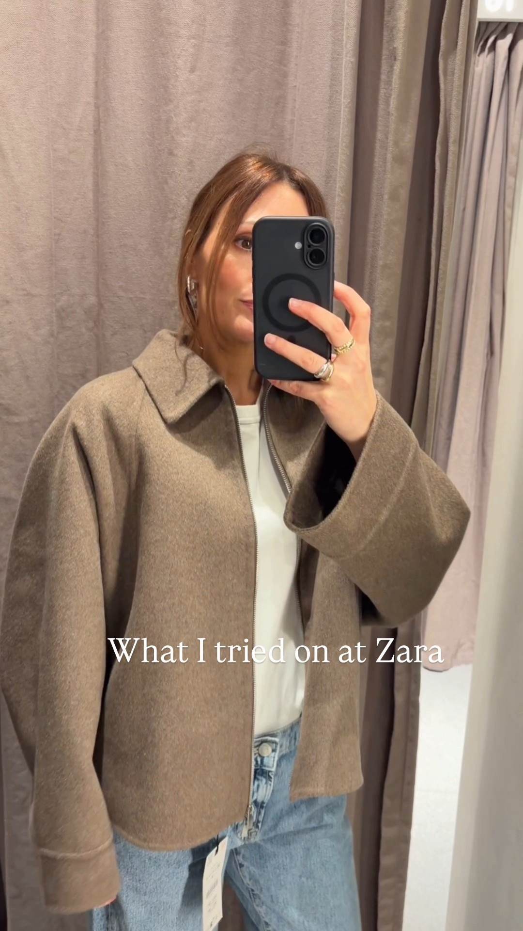 So many nice things in store! Loved the jacket, I tried a small in both. The jeans are a relaxed fit, I tried an 8 in both. Wearing a small in the knit and the navy trousers, comment SHOP for all the links xx

Zara haul, spring fashion, spring jackets, blazers, ankle grazer jeans, simple outfits 



#LTKwinter #LTKspring #LTKuk