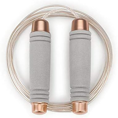 Gaoykai Weighted Jump Rope for Handle,Adjustable TPU Wire Rope with Bearing Comfortable Foam Handle  | Amazon (US)