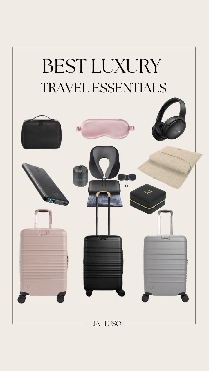 Best Luxury Travel Essentials || Elevating every trip with polished, effortless vibes.

#LuxuryTravel #TravelEssentials #LTKTravelFavorites 

 #LTKTravel