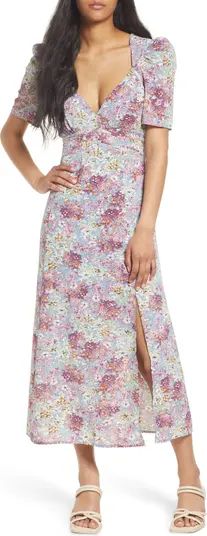 Floral Print Empire Waist Maxi Dress | Nordstrom