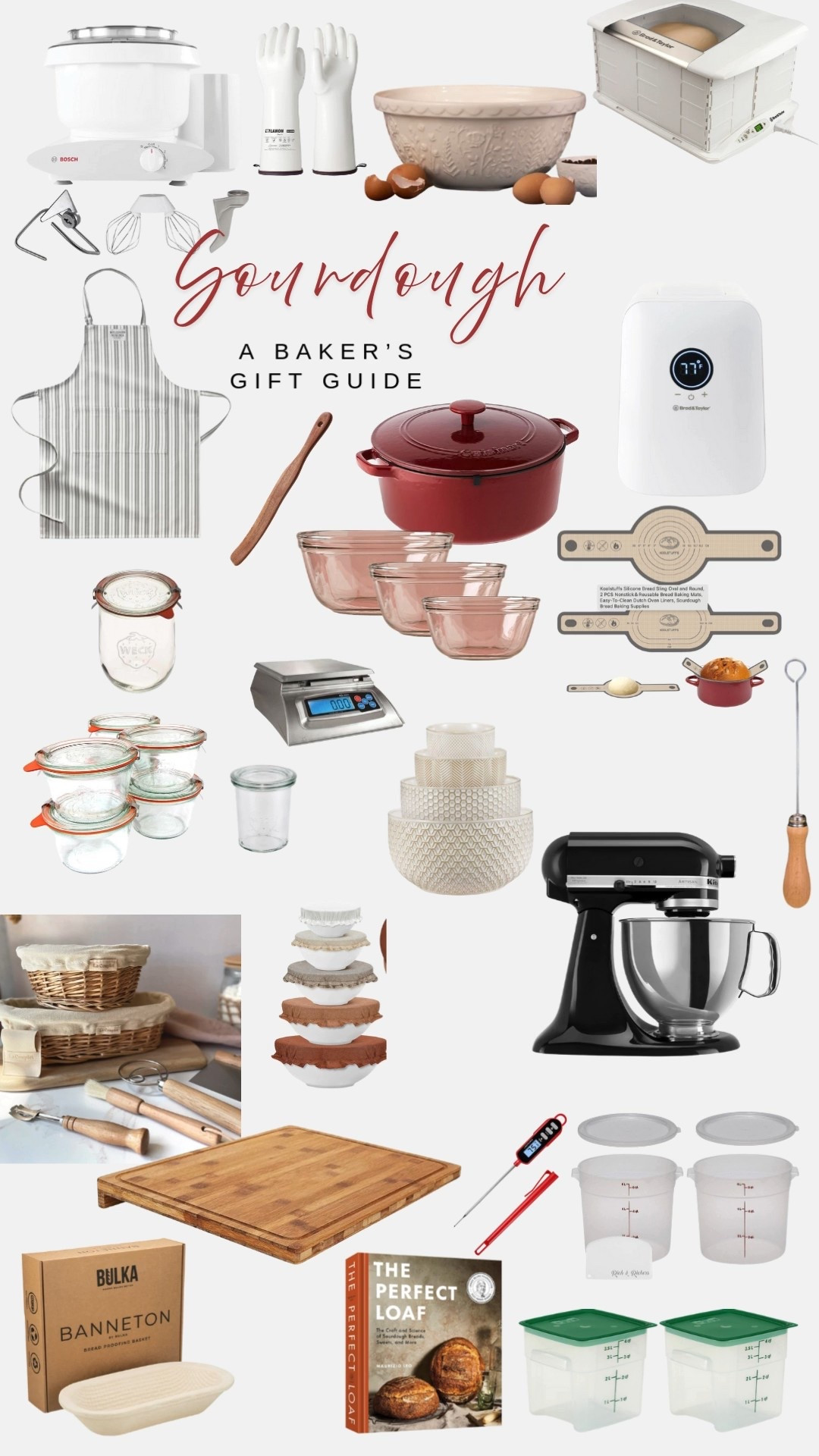 A well curated gift guide for the sourdough / baker in your life ♥️ 

#LTKGiftGuide #LTKHome #LTKHoliday