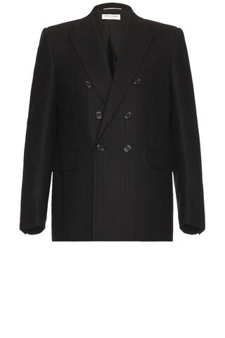 Saint Laurent Blazer in Black | FWRD 