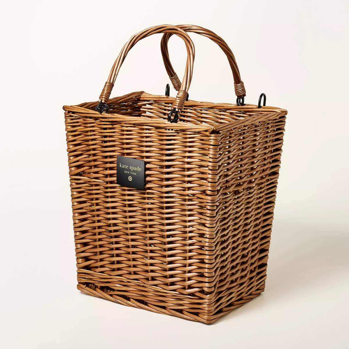 Adult Woven Bicycle Basket Natural - kate spade new york x Target | Target