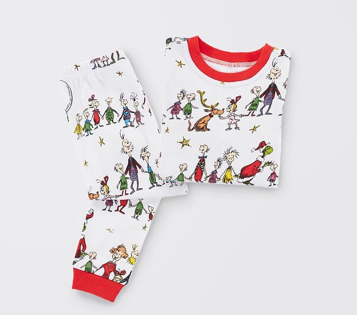 Grinch Tight Fit Pajama, 6 | Pottery Barn Kids