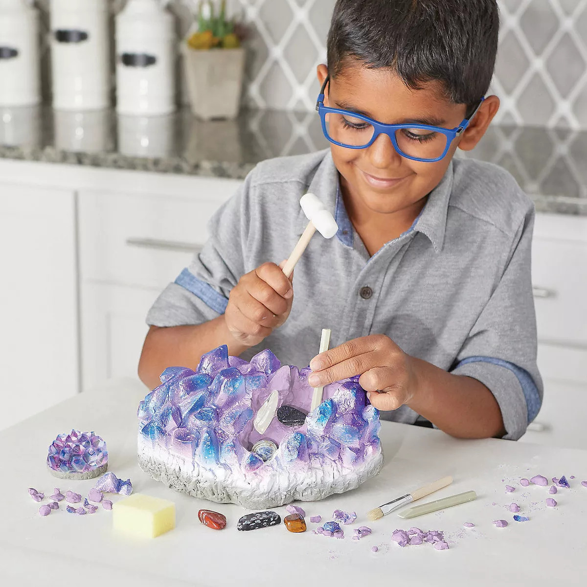 MindWare Dig It Up! Giant Gem Discovery - Science and Nature - 16 Pieces | Target