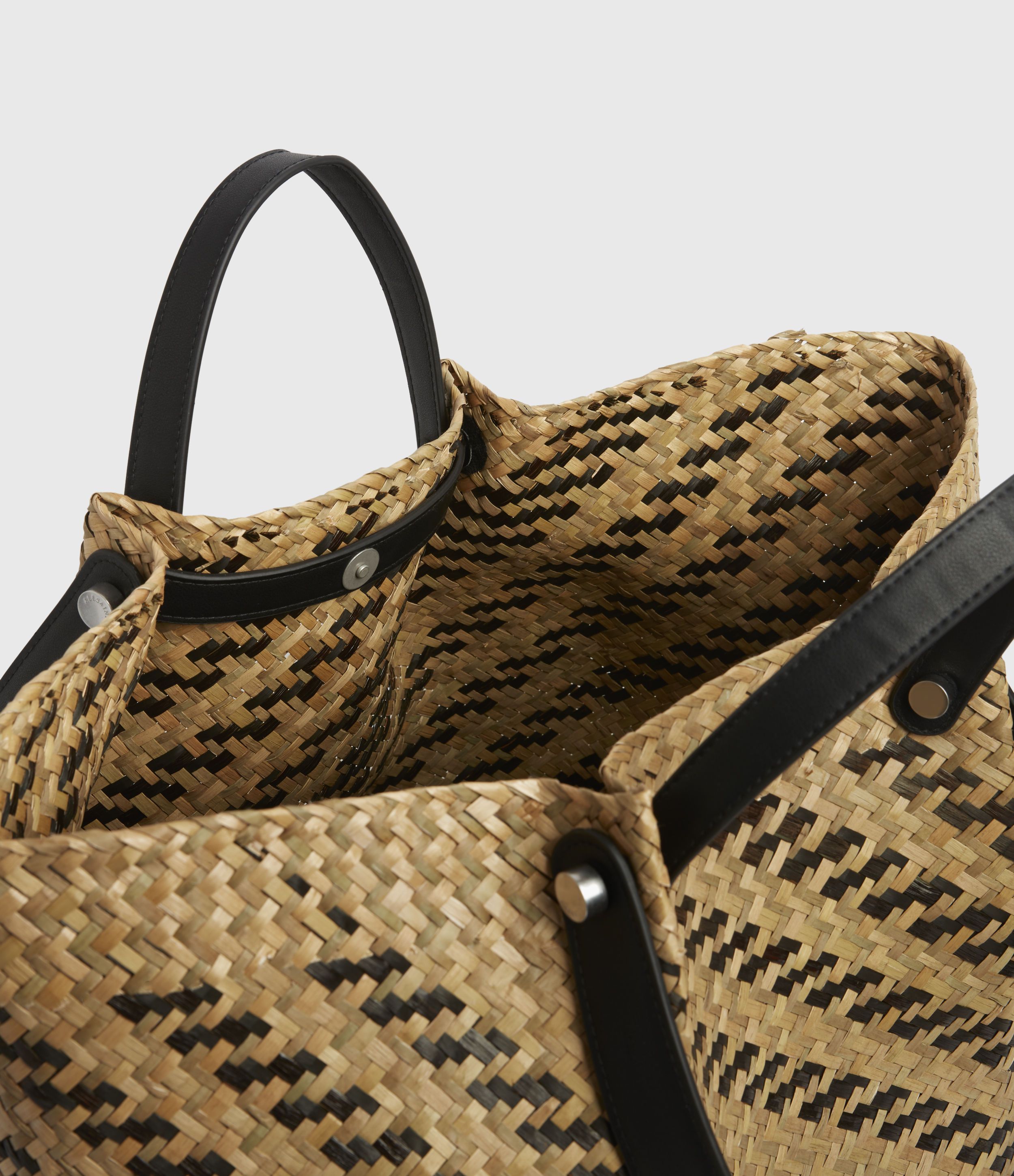 Allington East West Straw Tote Bag | AllSaints UK